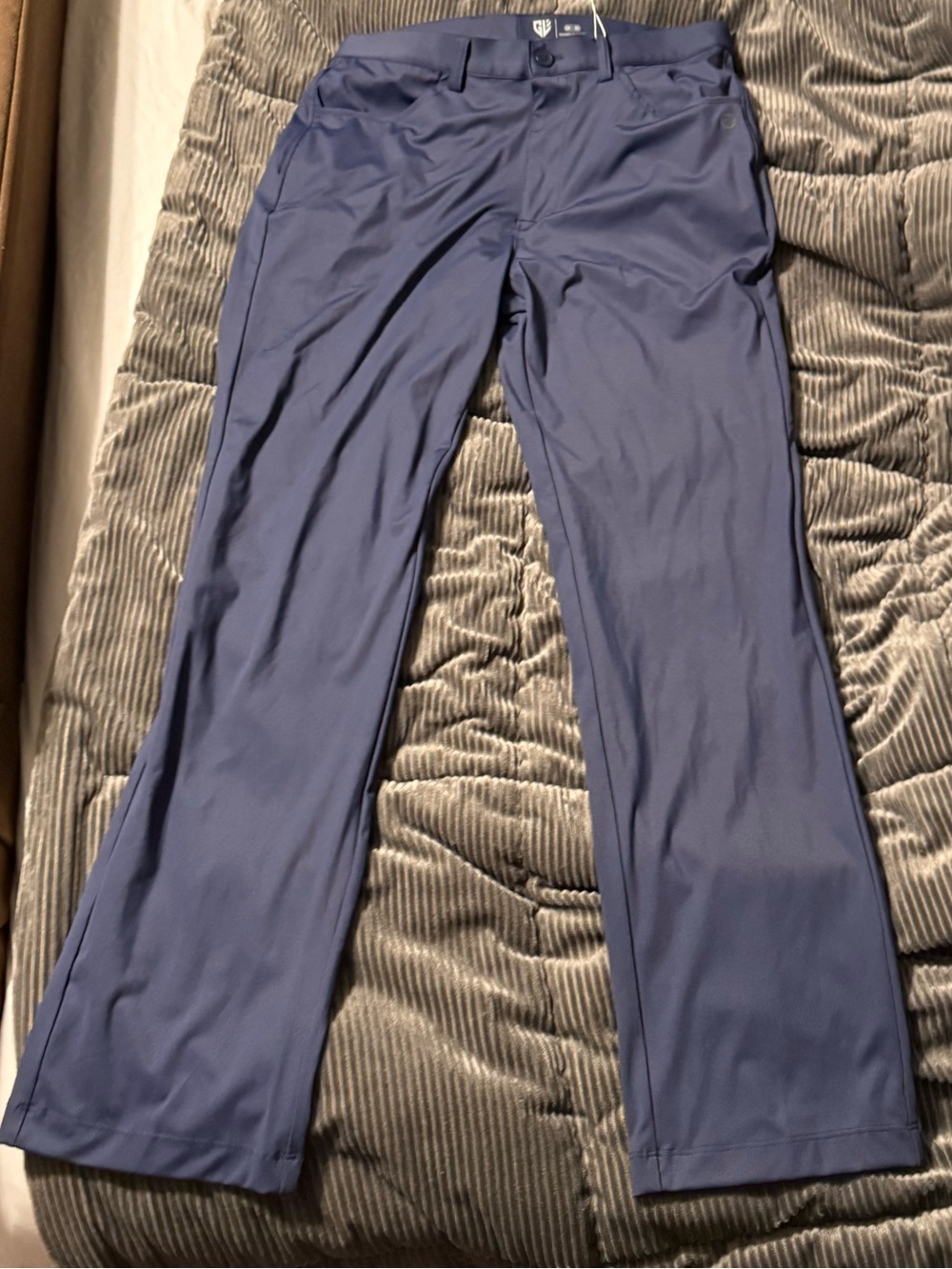 NWT Men's Blue GrahamLuxe Performance Golf Pants